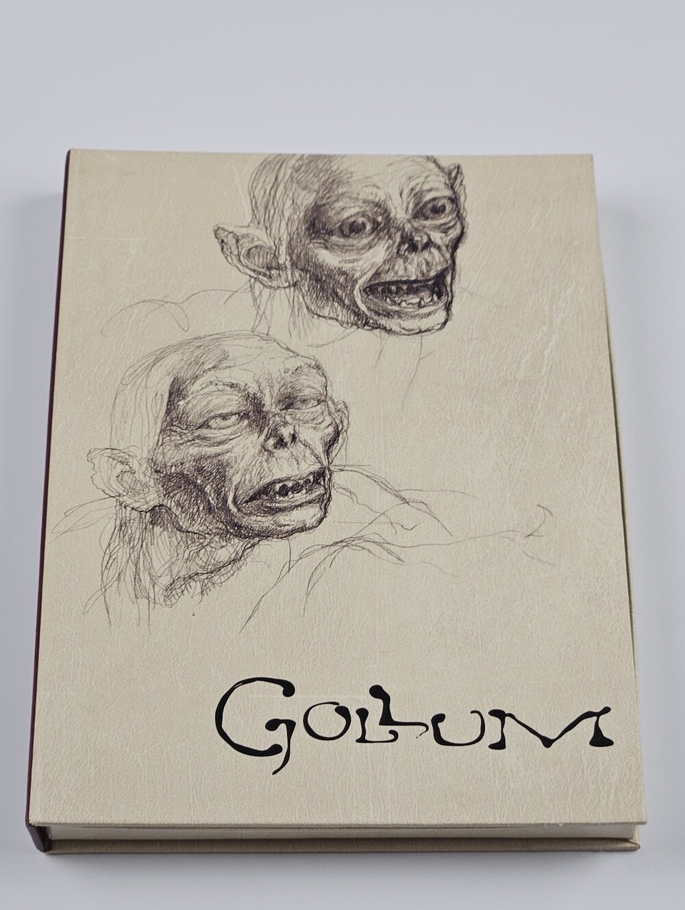 Lord of the Rings Gollum Sméagol Collectible DVD Creating Gollum Book